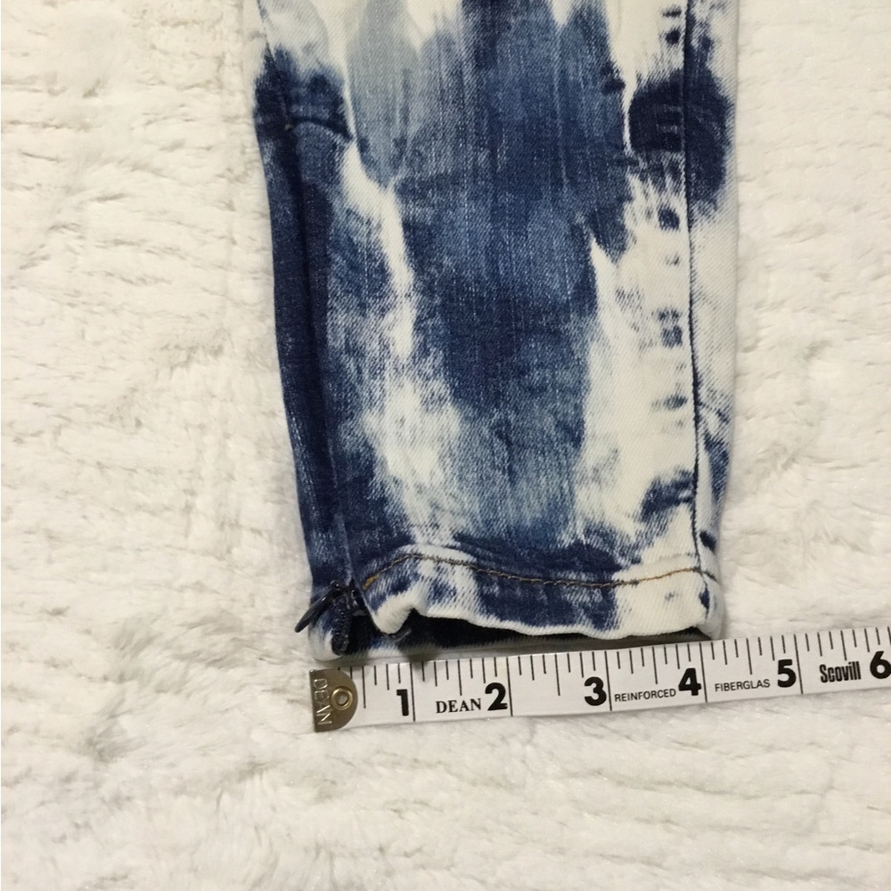 Dolce and Gabbana acid wash distress jeans size 25 - Picture 8 of 14